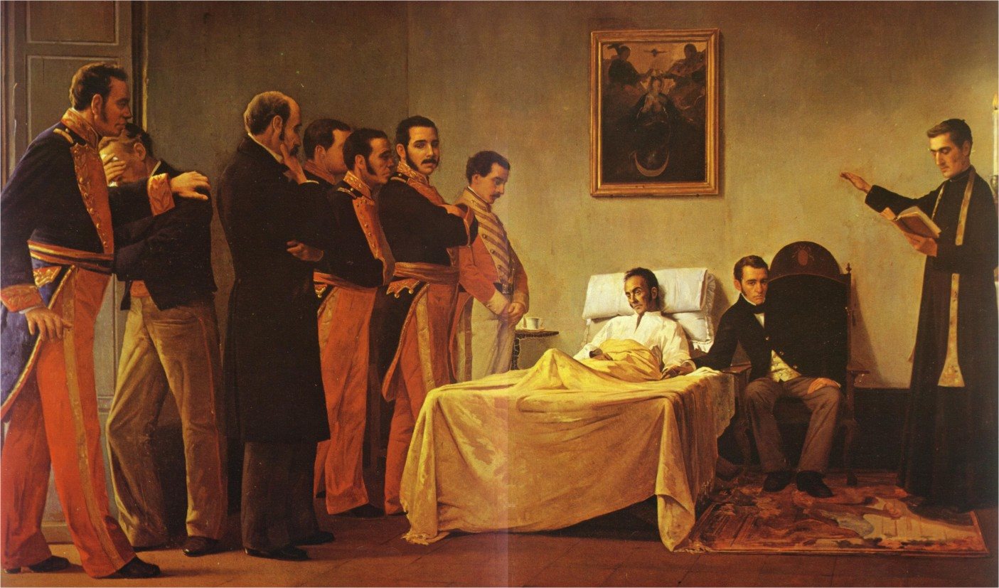 Resultado de imagen para 188 años de la muerte de simon bolivar